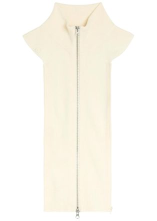 Veronica Beard Uptown Dickey Wool and Cashmere-blend Jacket Insert - Ivory - One Size
