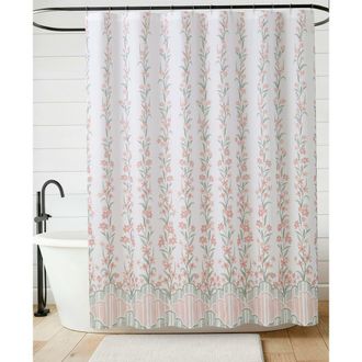 Jessica Simpson Floral Shower Curtain in Nori Floral Blush at Nordstrom Rack