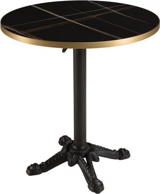 Macabane Conjunto n.&ordm; 1: mesa de bar plegable de 70 cm de di&aacute;metro, de cer&aacute;mica