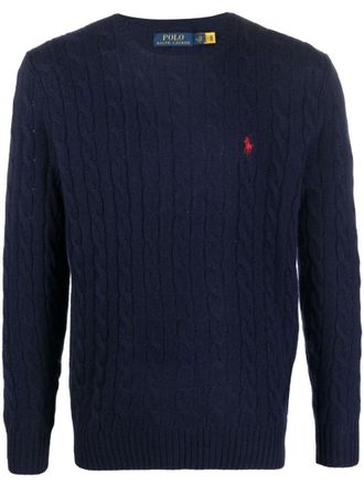 Ralph Lauren Navy Blue Crewneck Pullover