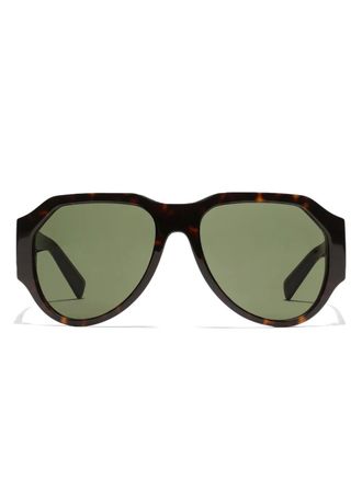 Dolce & Gabbana Eyewear Lusso Sartoriale sunglasses - Brown