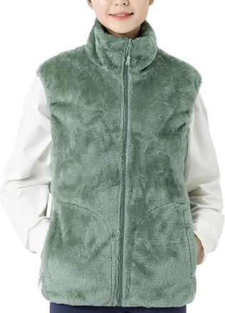 Generic Warm Heated Body Warmer For Men/Women,Heated Gilet Polar Fleece Vest Men Ladies Slim Fit Electric Rechargeable Jacket Mens Gilet Work Jackets Thermal 