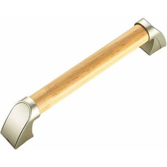 GTA Barra De Apoyo De Madera Para Ba&ntilde;o, Duchas Y Personas Con Discapacidad (color Madera, 30 Cm)