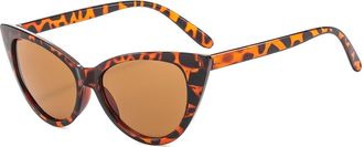 Generic Womens Outdoor Sports Sunglasses Vacation Commuter Mens Driving Sun Glasses(Brown)