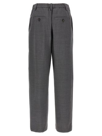 Brunello Cucinelli Sartorial Baggy Trousers - gray