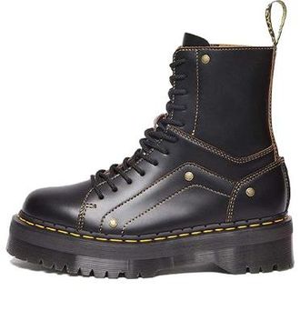 Dr. Martens (WMNS) Dr. Martens Jadon Decon Smooth Platform Leather Boot Black 31211001