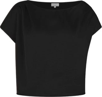 Dante6 Dames, Blouses & Shirts, Zwart, Maat: 2XL Satijn
