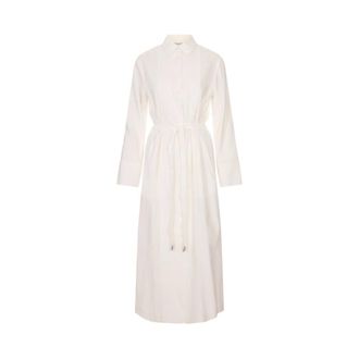 Max Mara Shirt Dresses, female, White, Size: XS Nordica Shirt Dress