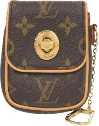Louis Vuitton Pre-owned Mini Pochette - Dames - Vintage Mini Tas - Bruin - ONE Size - Vintage