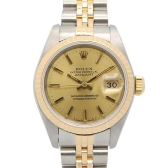 Rolex Pre-owned Vintage 69173 Polshorloge - Dames - Vintage Horloges - Geel - ONE Size - Vintage