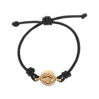 Versace Medusa 95 leather bracelet Woman One Size