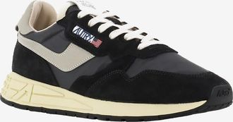 Autry Niedrige Materialmix-Schn&uuml;rsneakers Reelwind