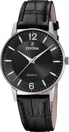 Festina F20690-4 Mens Classic Watch - Silver - One Size
