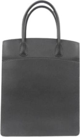 Herm&egrave;s Pre-owned Vintage Tote Bag - Dames - Vintage Shopper - Zwart - ONE Size - Leer - Vintage