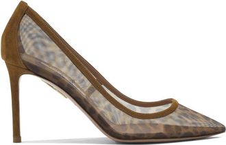 Aquazzura Animal Print Pumps 85Mm