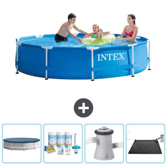 Intex Piscina Con Estructura Redonda - 305x76 Cm - 5-piezas Scb4