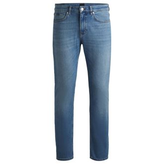 BOSS Delaware Slim-fit jeans in pure-blue comfort-stretch denim