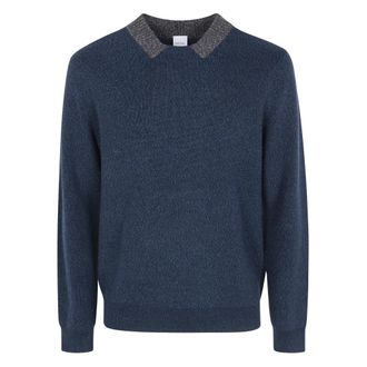 Paul Smith Trui met ronde hals - Heren - Truien - Blauw - Maat: S