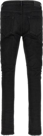 Purple P001 Jeans - Black