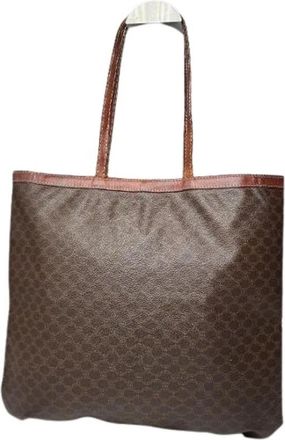 Celine Pre-owned Vintage Tote Bag - Dames - Vintage Shopper - Bruin - ONE Size - Leer - Vintage
