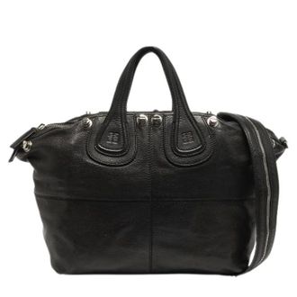 Givenchy Pre-owned Handbag - Dames - Pre-owned - Zwart - Maat: ONE Size Leer