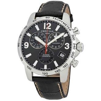 Certina DS Podium Chronograph Black Dial Mens Watch C034.654.16.057.00