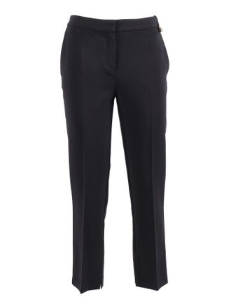 Elisabetta Franchi Slim Fit Straight Leg Straight-Leg Pants