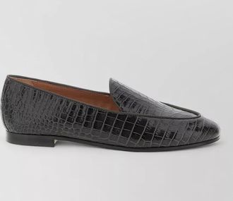 Aquazzura leather loafers