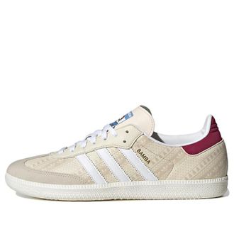 adidas Samba Wonder White Legacy Burgundy ID4198