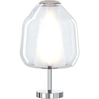 Top-Light Top-light - Lampada Contemporanea Double Skin Beta Metallo Cromo Vetro Trasp. 1 Luce E27