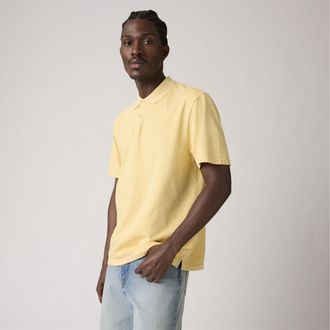 Levi's Authentic Polo - Mens - XL - Yellow / Garment Dye Straw