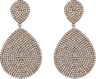 Latelita London Monte Carlo Earrings Rosegold Champagne