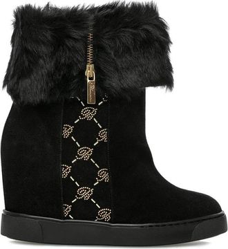 Blumarine Stijlvolle Enkellaarzen 5361A - Dames - Winterlaarzen - Zwart - 41 EU - Schoenen