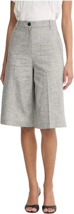 Pinko Bermuda Angera - - Shorts - Donna - Grigio - S