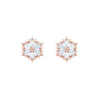 Swarovski Magic Stud Oorbellen - Dames - Oorbellen - Roze - ONE Size - Accessoires