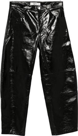S&eacute;fr Naedo High-shine Trousers