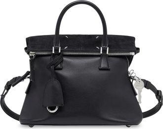 Maison Margiela 5AC Soft Mini - unisex - Handtassen - Zwart - ONE Size - Katoen - Tassen