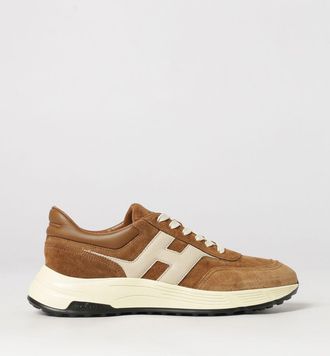 Hogan Sneakers Hyperlight in pelle scamosciata con suola chunky
