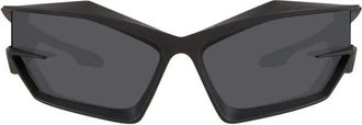 Givenchy Wrap Zonnebril - Heren - Zonnebrillen - Zwart - ONE Size - Accessoires