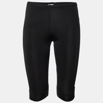 Ganni Ganni Black Jersey Shaper Shorts