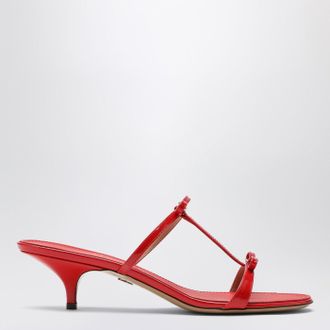 Ferragamo Flame red Mini Bow sandals
