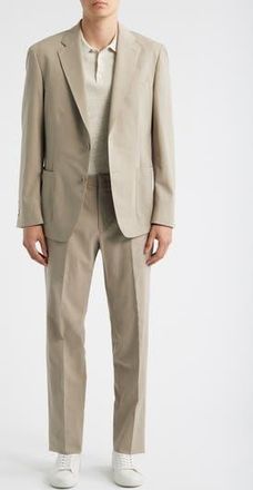 Vince Iker Khaki Cotton Blend Suit at Nordstrom Rack, Size 42 - R