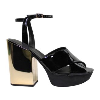 Hogan High Heel Sandals, female, Black, Size: 9 US Vernice Nero