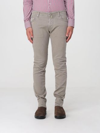 Jacob Cohen Pantaloni Nick slim fit modello cinque tasche in misto cotone