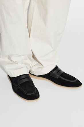 Dolce & Gabbana Suede loafers Shoes, Mens, Black