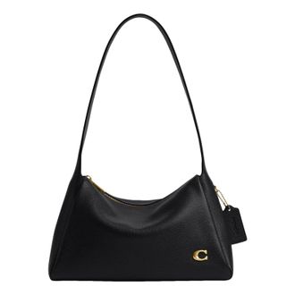 Coach (WMNS) COACH Lola Shoulder Bag Brass Black CCC45-B4BK