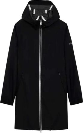 Aigle Rainpack Parka - Dames - Mantels - Zwart - Maat: L