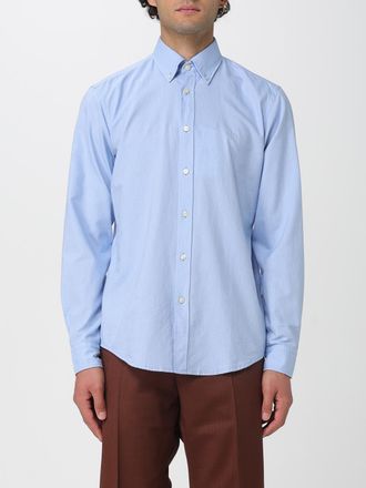 HUGO BOSS Shirt Men color Sky Blue