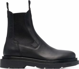 Buttero Schoenen, Heren, Zwart, 45 EU, Leer, Leren Chelsea Boots
