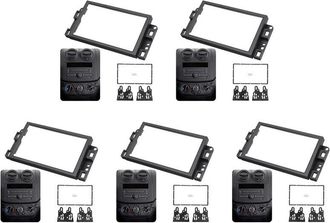 OEM Marco De Tablero De Audio Para Cd Dvd Y Radio De Coche 5x 2din Para Captiva/lova/gentra/aveo